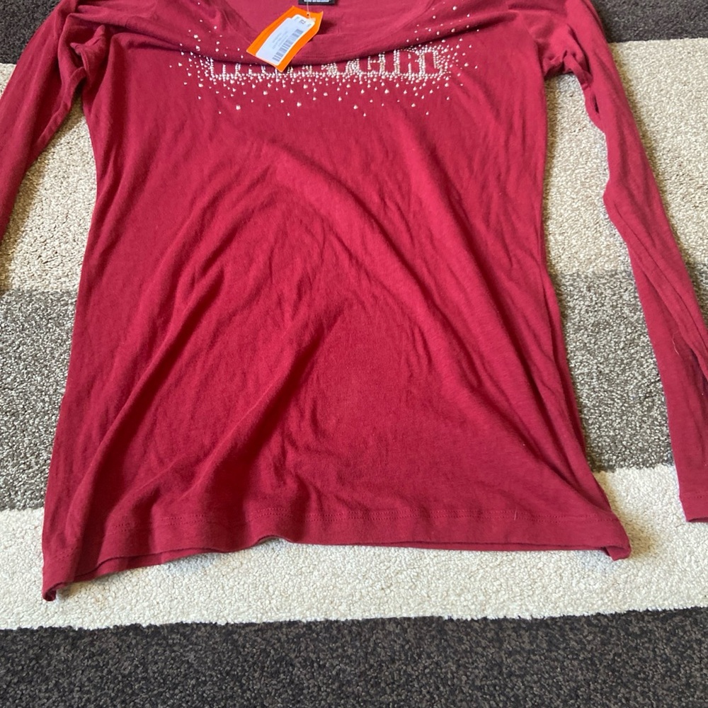 Harley-Davidson® Women's Harley girl 2X Long Sleeve Shirt NWT - Picture 5 of 9